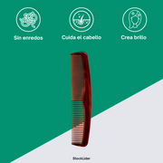 Peine de bolsillo para retoques rápidos