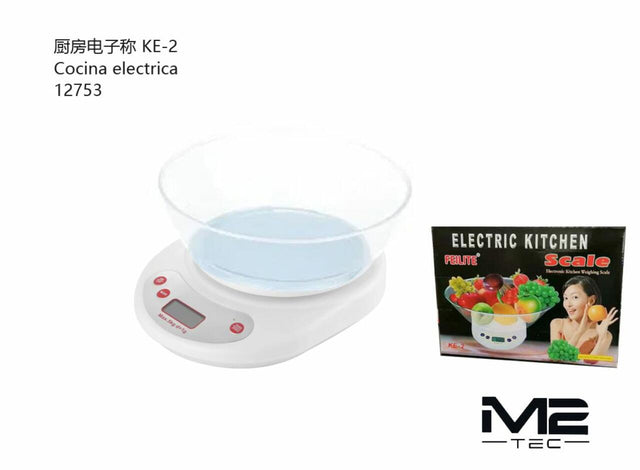 Báscula electrónica de cocina precisa