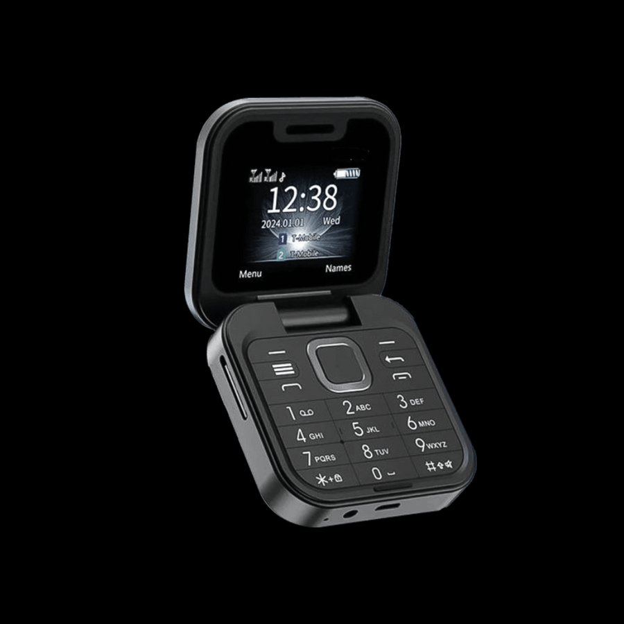Mini móvil plegable compacto con cámara HD