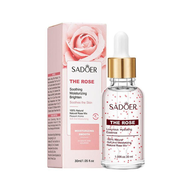 Esencia Facial de Rosa Natural Hidratante