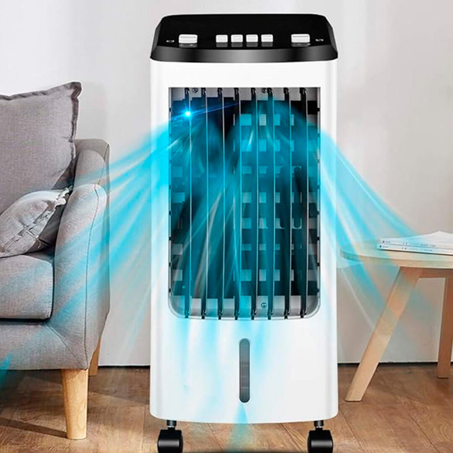 Climatizador portátil con mando a distancia