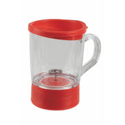 Taza cappuccino con espumador portátil