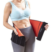 Faja deportiva efecto sauna negra
