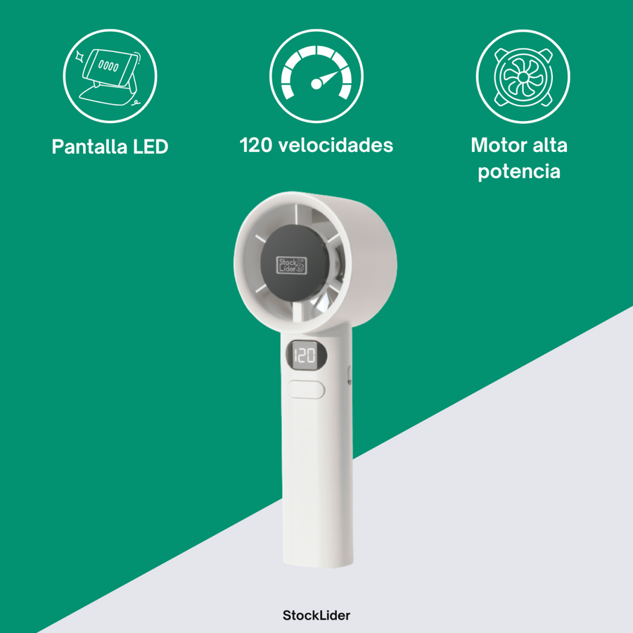 Ventilador de alta velocidad portátil