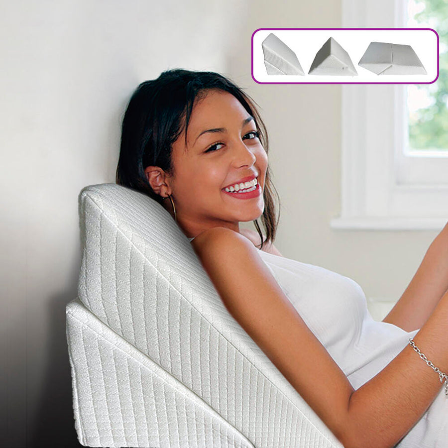 Almohada triangular multiposición viscoelástica