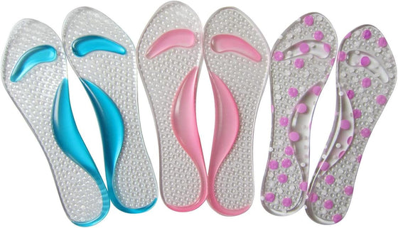 Plantillas Gel para Tacones y Sandalias