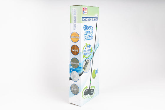 Mopa giratoria 360º para suelos duros