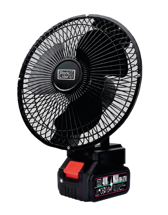 Ventilador con batería portátil potente