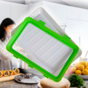 Bandejas apilables para alimentos herméticas