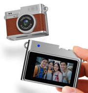 Mini cámara HD compacta con pantalla IPS