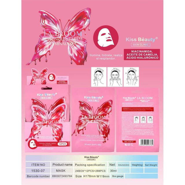 Mascarilla facial iluminadora La Bloom