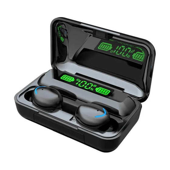 Auriculares inalámbricos F9 LED deportivos