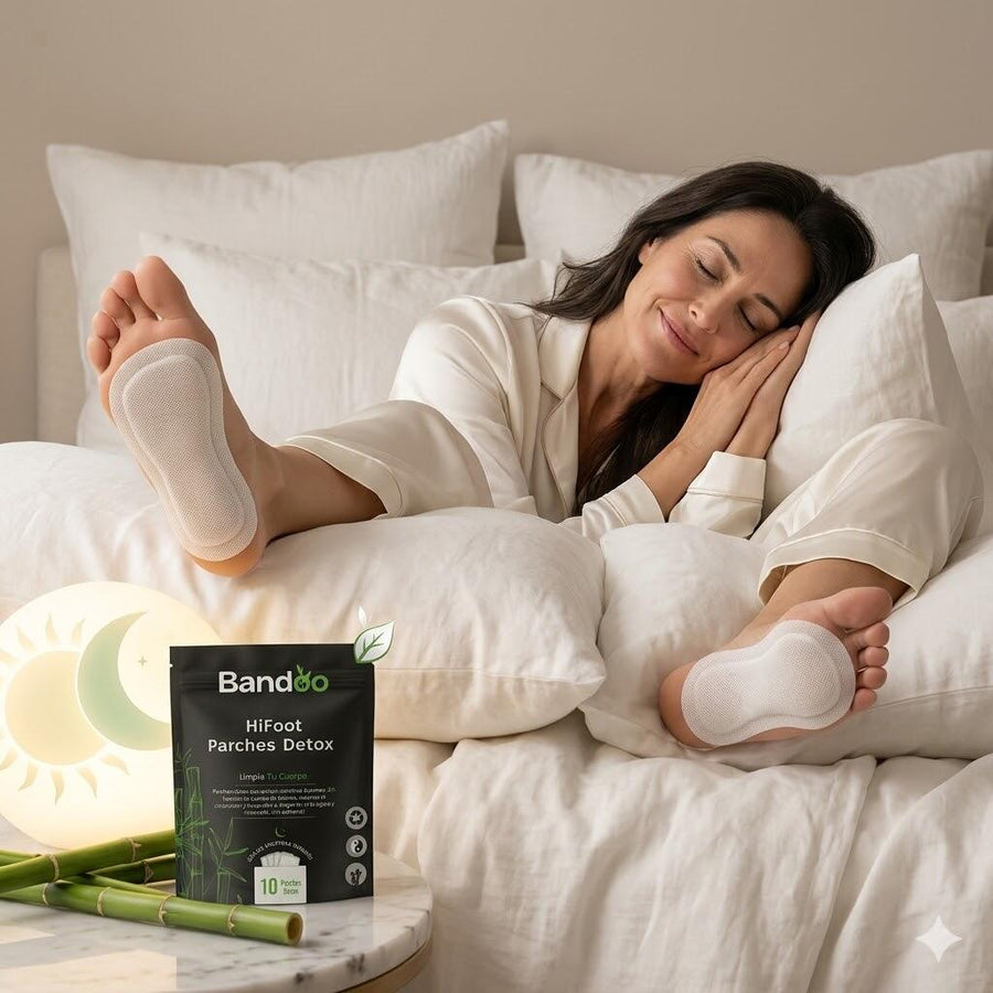 Parches Bambu Kinoki Detox para pies