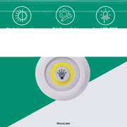 Lámparas LED COB con mando para hogar