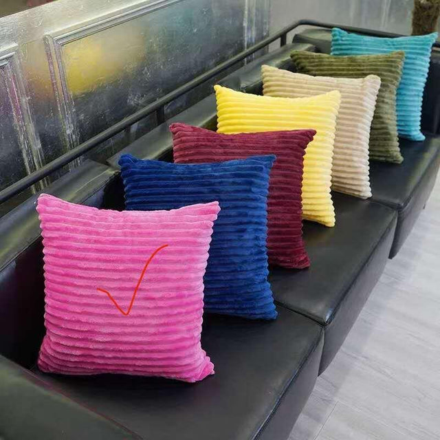 Funda de cojín pack 2 uds suave y fácil