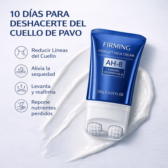 Rodillo 3D cuello y rostro antiarrugas