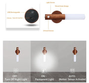 Luz LED Magnética con Sensor de Movimiento