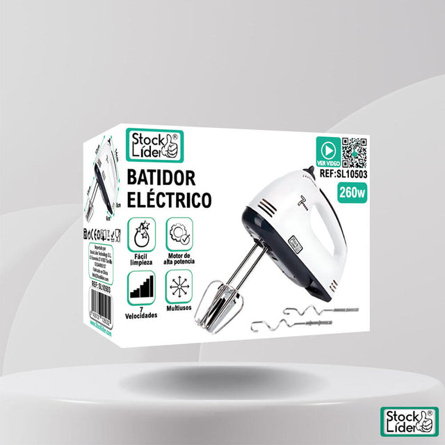 Batidor eléctrico de mano 7 velocidades