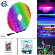Neón LED RGB 5M con mando | Ambiente a color