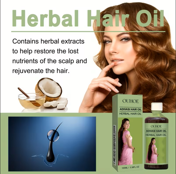 Aceite Adivasi para Cabello OUHOE 100 ml