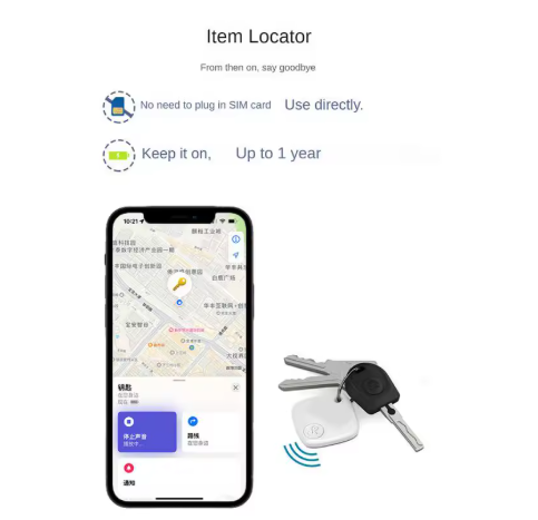 Locator Tag iOS Bluetooth para llaves