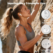 Auriculares Bluetooth 5.4 con ANC y Pantalla