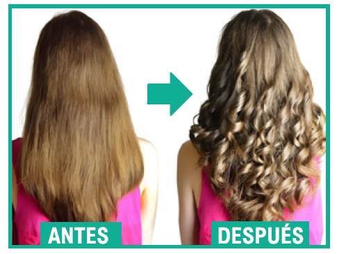 Rizador de pelo en espiral fácil