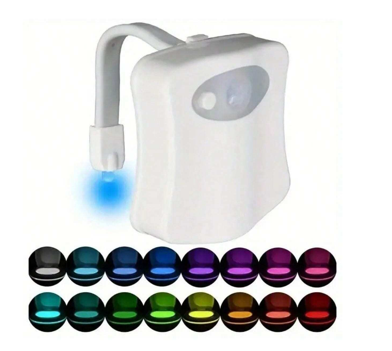 Luz inodoro sensor LED con movimiento