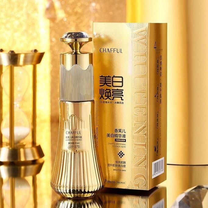 Esencia facial iluminadora antimanchas