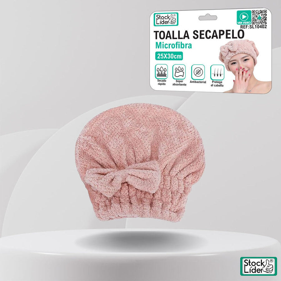 Toalla secapelo de microfibra para pelo