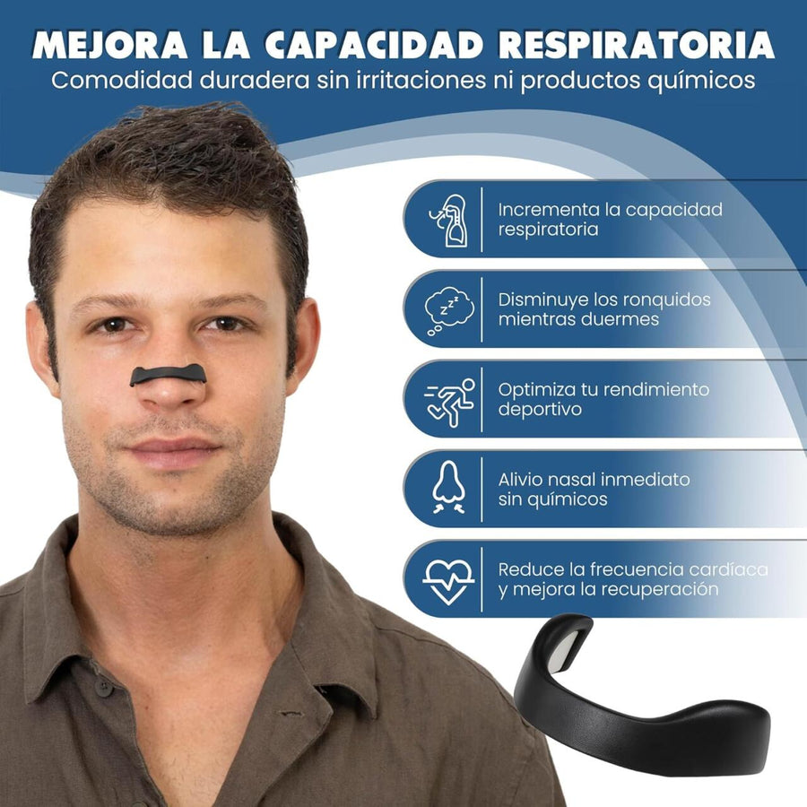 Tiras Nasales Magnéticas Antirronquidos