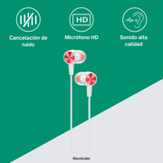 Auriculares con micrófono minijack