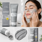 Gel limpiador facial de arcilla suave