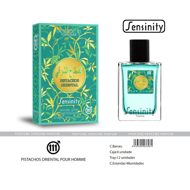 Perfume hombre pistacho oriental 100 ml