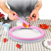 Plancha para hacer helado en casa