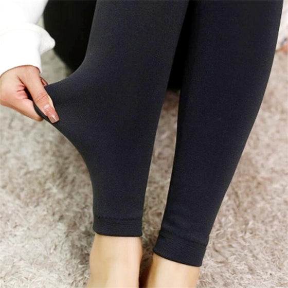 Leggins térmicos de terciopelo para invierno