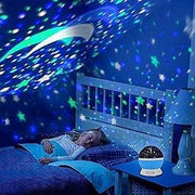 Proyector giratorio estrellas y luna