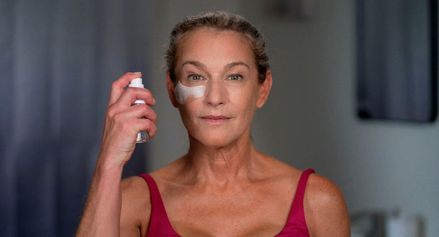 Tratamiento facial antiaging con colágeno