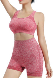 Conjunto deportivo mujer rojo 2 piezas