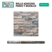 Rollo adhesivo pared y muebles 45x2m