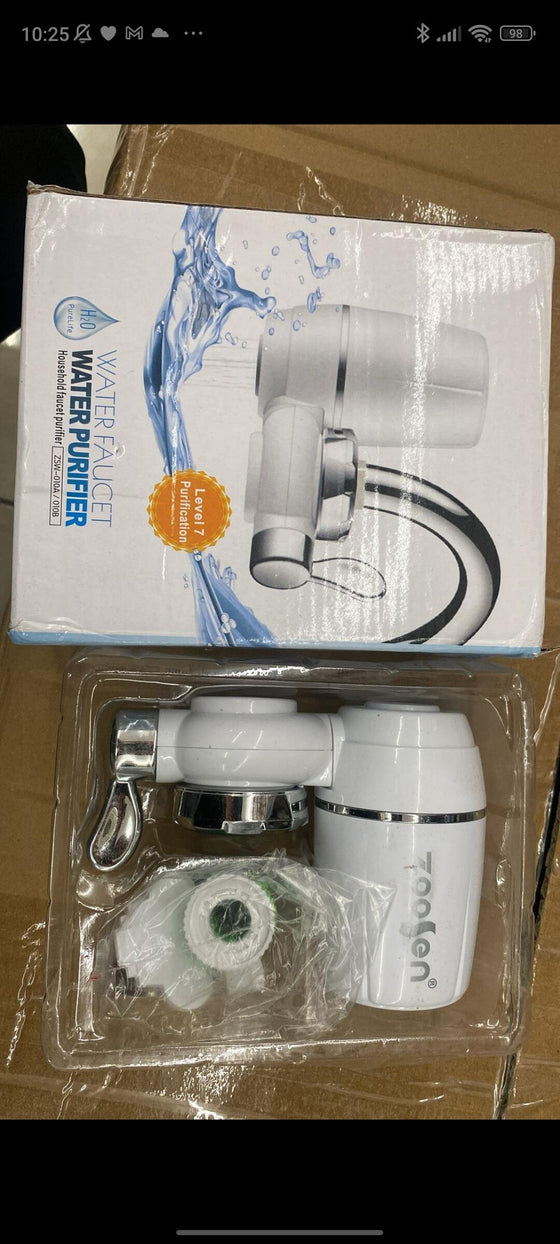 Filtro de agua para grifo compacto