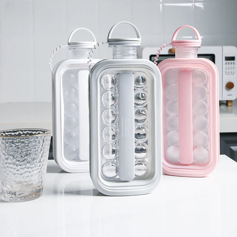 Botella molde para hielo fácil y práctica