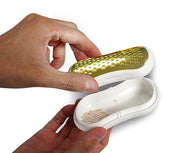 Lima profesional para pies de oro 18K