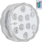 Luz RGB sumergible con mando