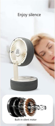 Ventilador plegable USB de escritorio
