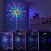 Tira LED fuegos artificiales para interior
