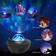Proyector de galaxia LED con altavoz