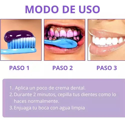 Blanqueador Dental Lila V34 | Sonrisa más blanca