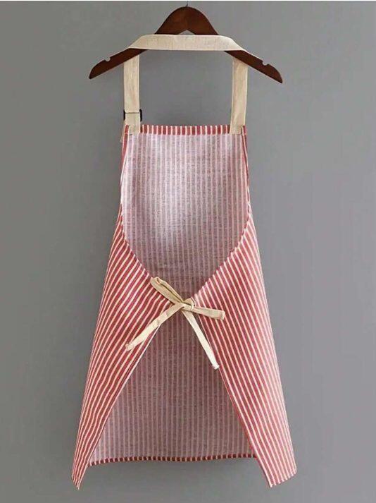 Delantal de algodón ajustable para cocina