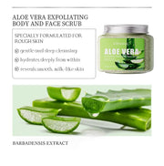Exfoliante corporal aloe vera suave